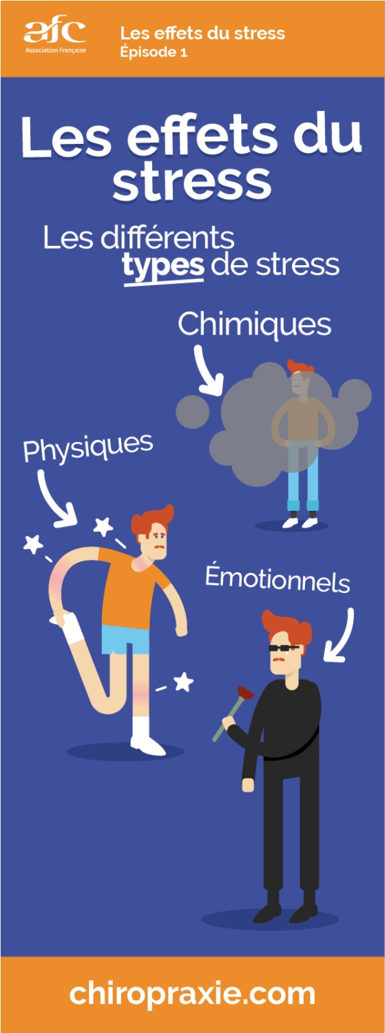 Les effets du stress  Elodie Rousset  chiropracteur à Lyon