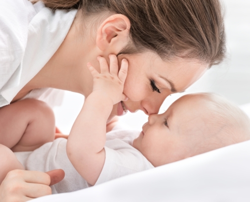 Maman et bébé chiropraxie