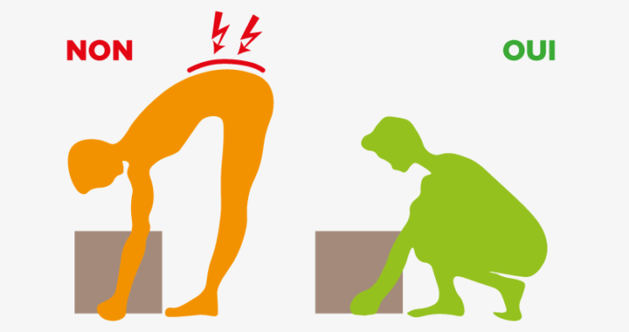Comment porter un carton chiropraxie