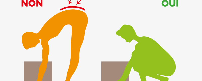Comment porter un carton chiropraxie